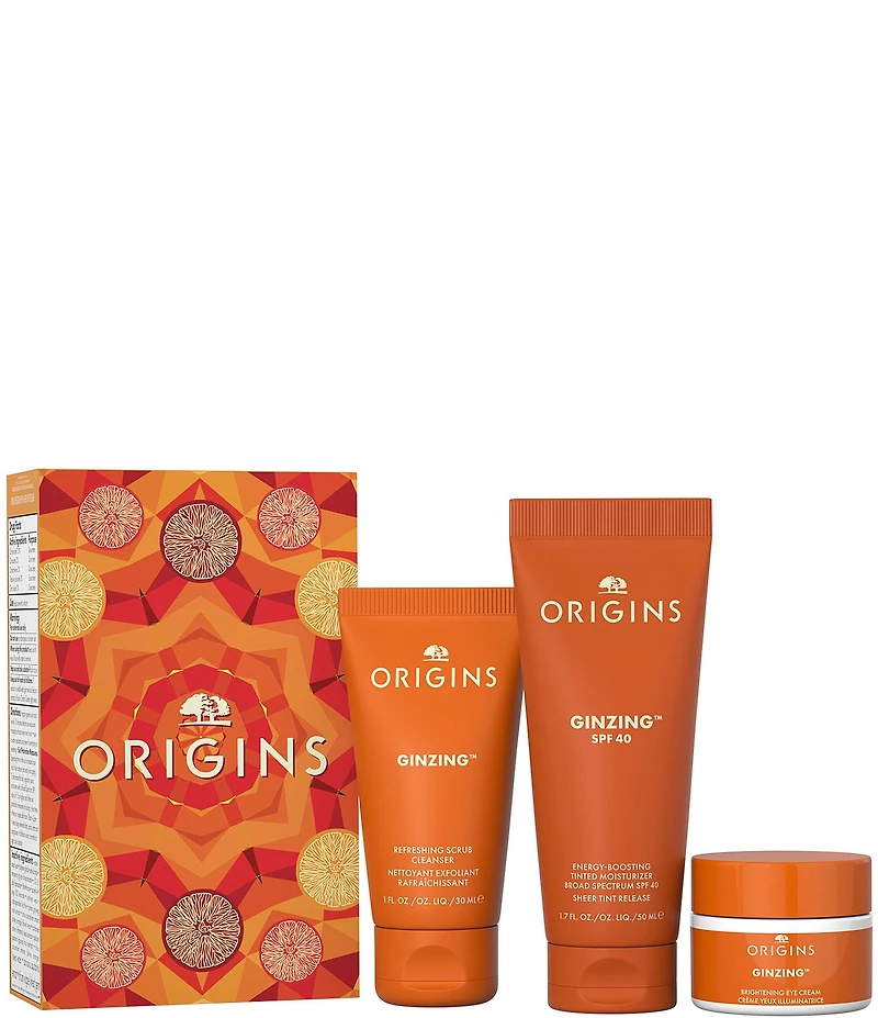 Origins BRILLIANT BESTS GINZING™ Protect & Glow Gift Set