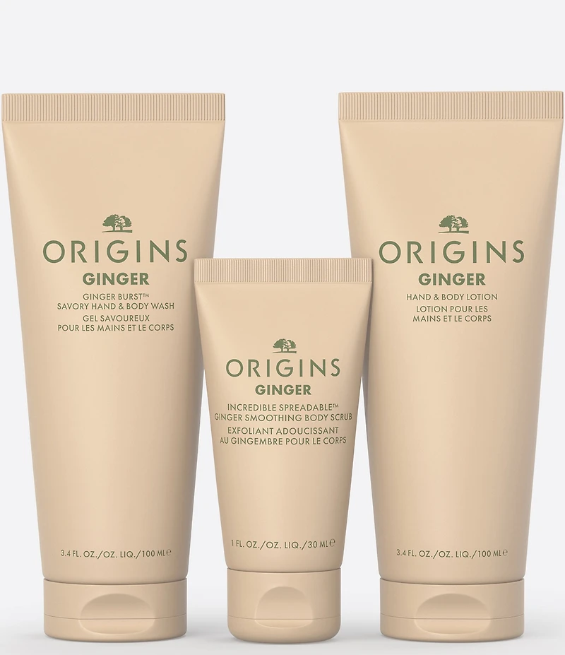 Origins GINGER Aromatic Body Wash & Lotion Gift Set