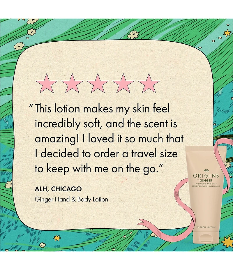 Origins GINGER Aromatic Body Wash & Lotion Gift Set