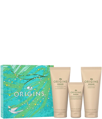 Origins GINGER Aromatic Body Wash & Lotion Gift Set