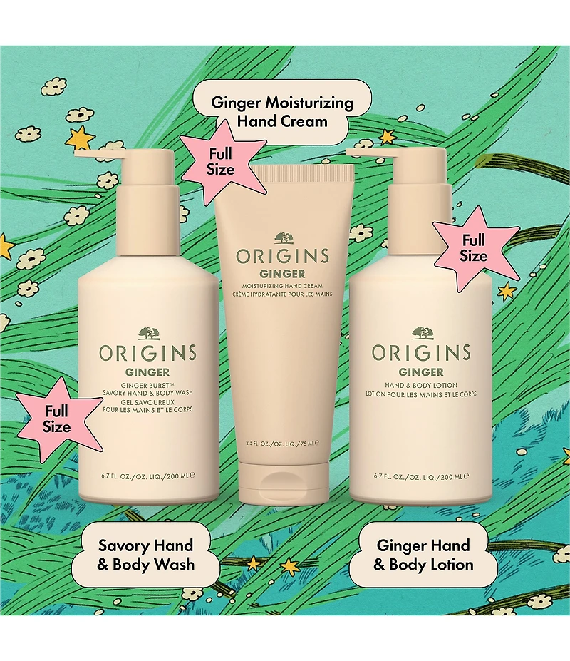 Origins Ginger Body-Indulging Essentials Gift Set