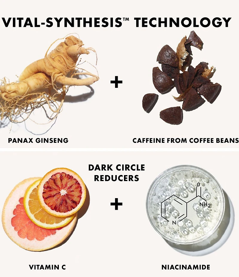 Origins GINZING™ VITAMIN C & Niacinamide Eye Cream To Brighten and Depuff