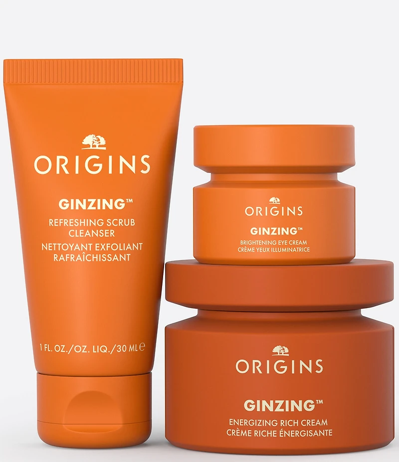 Origins GINZING™ Glowing Essentials Cleanser & Moisturizer Gift Set