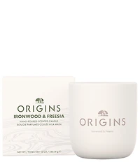 Origins Ironwood & Freesia Hand-Poured Scented Candle, 10 oz.