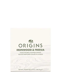 Origins Ironwood & Freesia Hand-Poured Scented Candle, 10 oz.