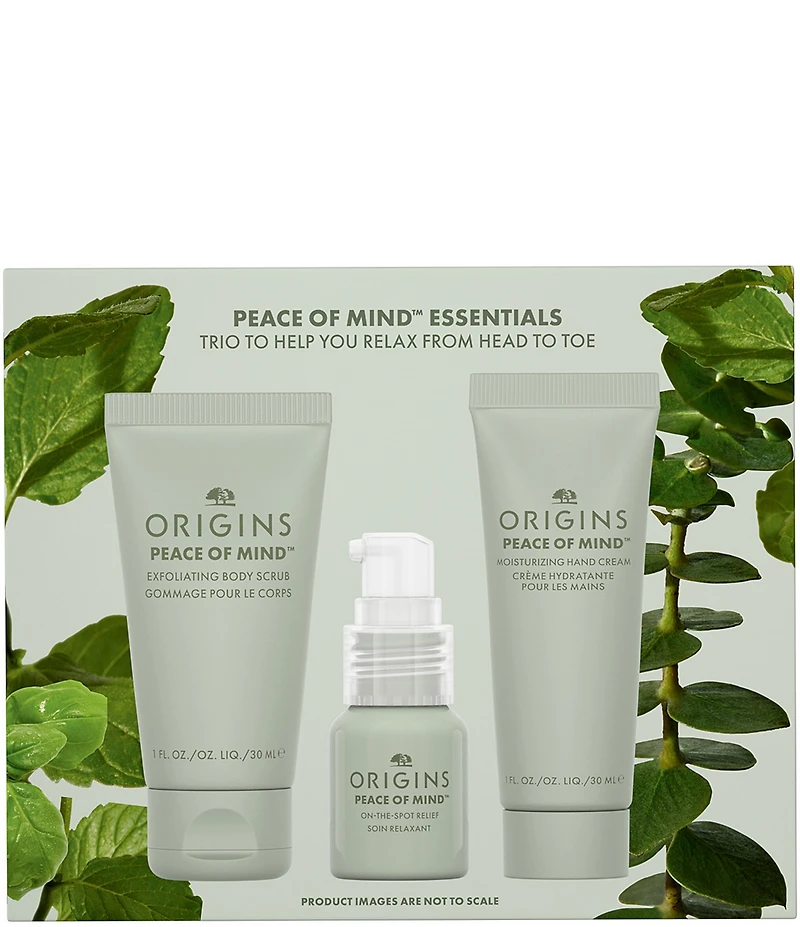 Origins Peace of Mind Essentials Spa Care 3-Piece Set
