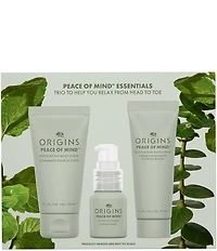 Origins Peace of Mind Essentials Spa Care 3-Piece Set