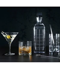 Orrefors Street Double Old Fashioned Glass, Set of 2