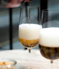 Orrefors Bjorn Frantzen Beer Glass, Set of 2