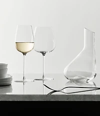 Orrefors Bjorn Frantzen Red Wine Glass, Set of 2