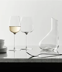 Orrefors Bjorn Frantzen White Wine Glass, Set of 2