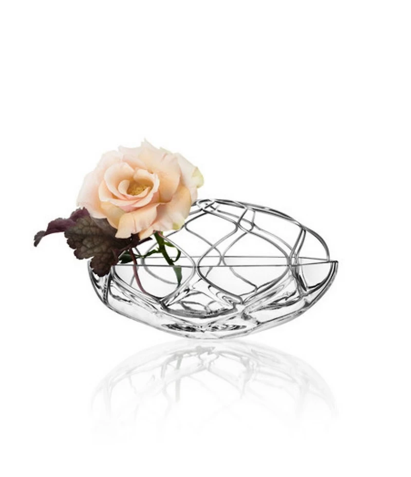 Orrefors Bloom Low Vase