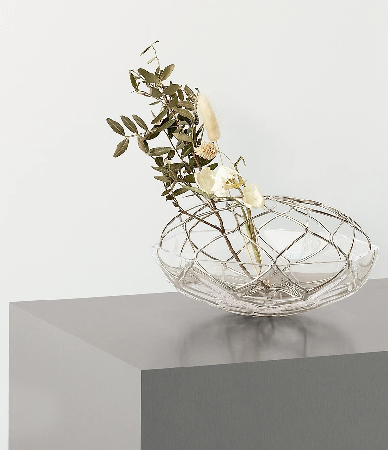 Orrefors Bloom Low Vase