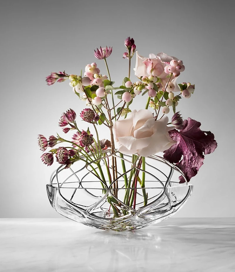 Orrefors Bloom Low Vase