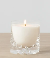 Orrefors Blushing Pink Erik Candle Double Old-Fashioned Glass