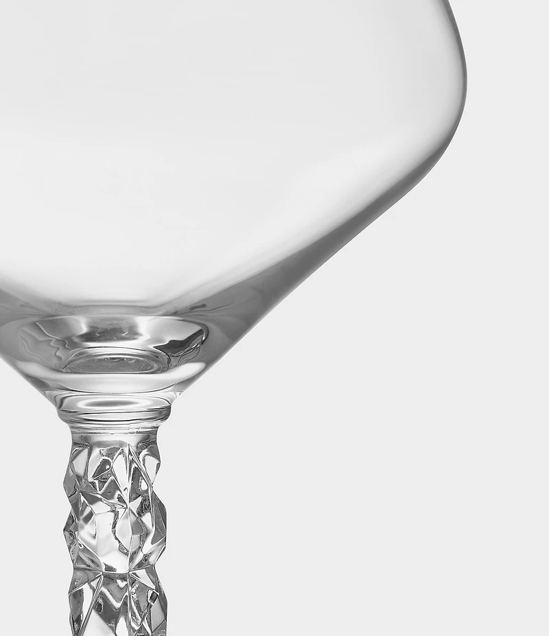 Orrefors Carat Coupe Glasses, Set of 2