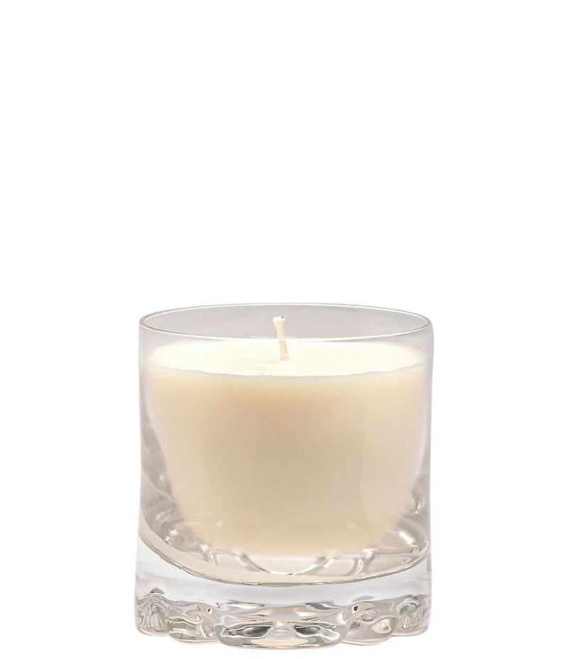 Orrefors City Warm Amber Oakmoss Old-Fashioned Glass Candle