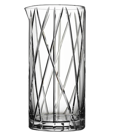 Orrefors City Mixing Glass With Bar Spoon