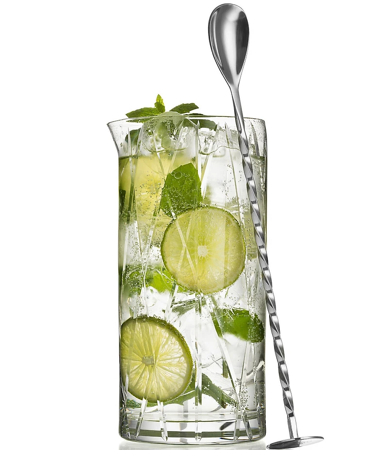 Orrefors City Mixing Glass With Bar Spoon