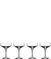 Orrefors Crystal More Coupe, Set Of 4