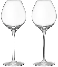 Orrefors Difference Fruit Wine Glasses, Set of 2