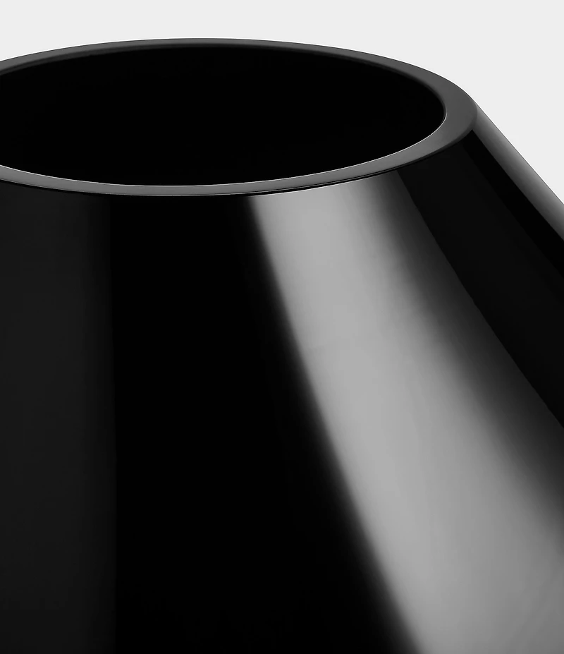 Orrefors Ebon Black Vase