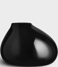 Orrefors Ebon Black Vase
