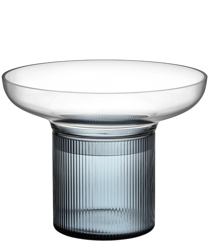 Orrefors Ensemble Blue / Gray Medium Vase