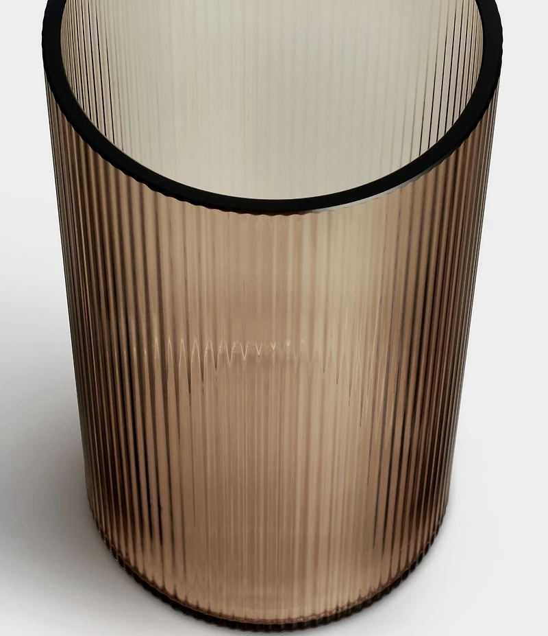 Orrefors Ensemble Brown / Gray Large Vase
