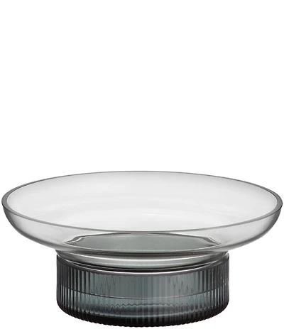 Orrefors Ensemble Smokey Blue / Gray Small Vase