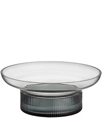 Orrefors Ensemble Smokey Blue / Gray Small Vase