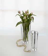 Orrefors Heart Bud Crystal Vase
