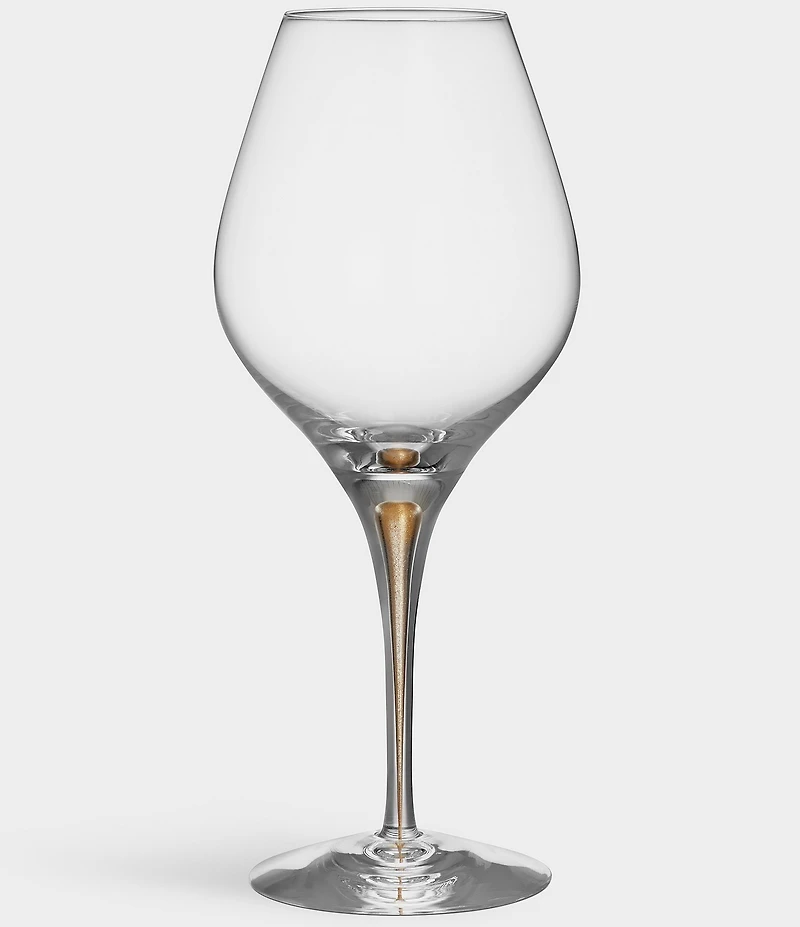 Orrefors Intermezzo Gold Aroma Glasses, Set of 2