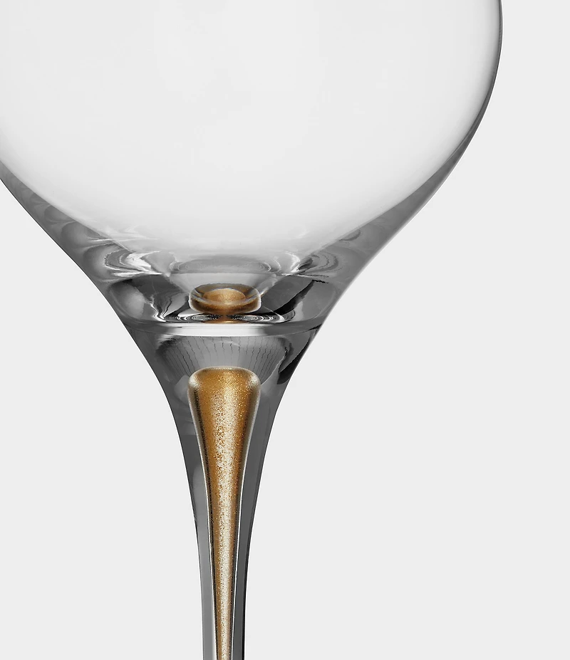Orrefors Intermezzo Gold Aroma Glasses, Set of 2