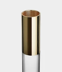 Orrefors Lumiere Gold Candlestick
