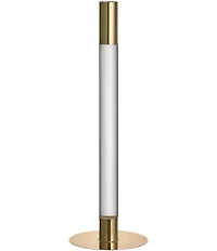 Orrefors Lumiere Gold Candlestick