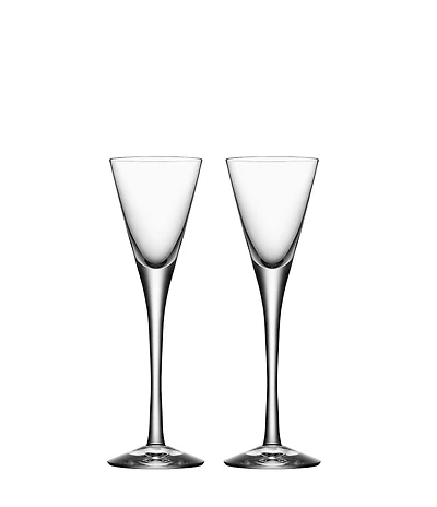 Orrefors More Schnapps Glass, Set of 2