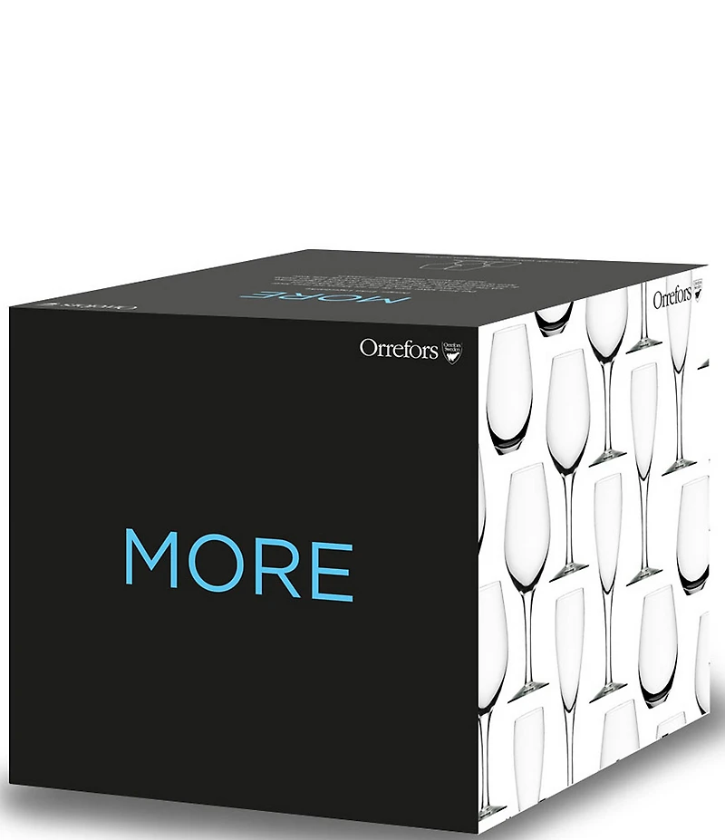 Orrefors More Wine Glass, Set of 4