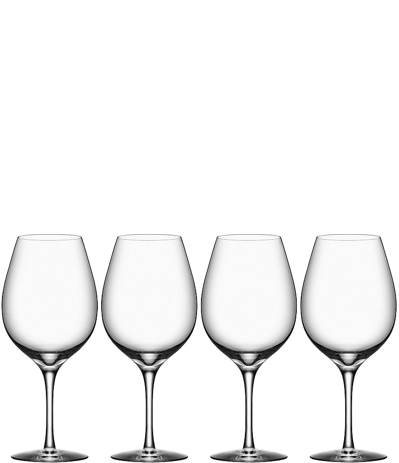 Orrefors More Wine XL Glasses, Set of 4