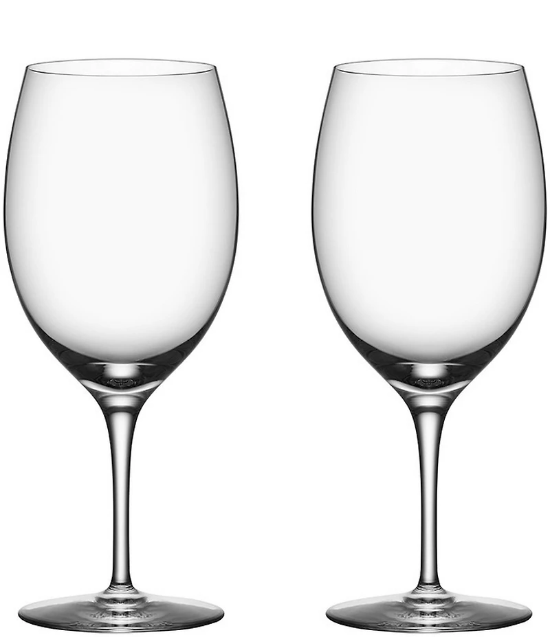 Orrefors Premier Cabernet Wine Glass, Set of 2
