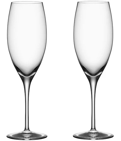 Orrefors Premier Champagne Wine Glass, Set of 2