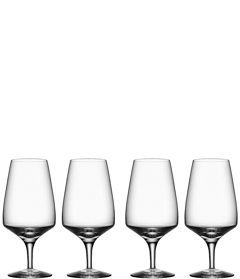 Orrefors Pulse Beer Glass, Set of 4