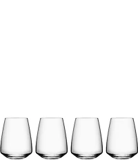 Orrefors Pulse Stemless Wine Glass, Set of 4