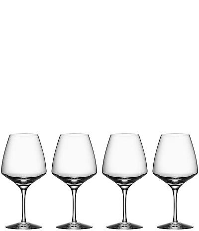 Orrefors Pulse Crystal Wine Glass, Set of 4