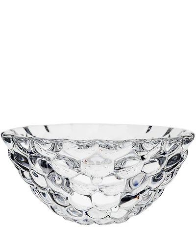 Orrefors Raspberry Crystal Decorative Bowl