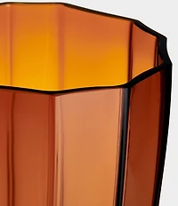 Orrefors Reed Hurricane Lamp Vase