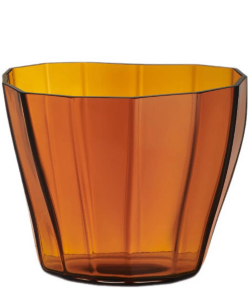 Orrefors Reed Low Vase