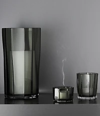 Orrefors Reed Medium Votive