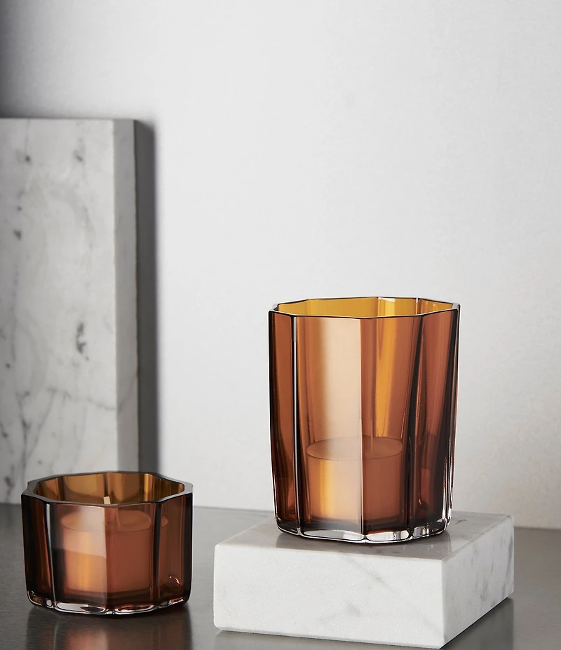 Orrefors Reed Medium Votive