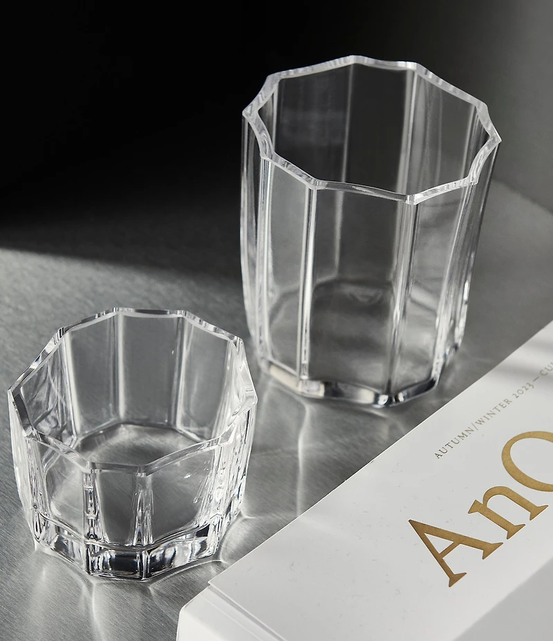 Orrefors Reed Medium Votive